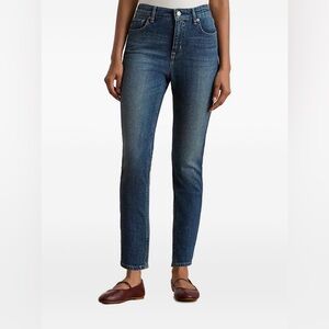 Lauren Ralph Lauren High-Rise Skinny Ankle Jeans